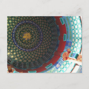 Chinese Cultural Centre Roof Postcard