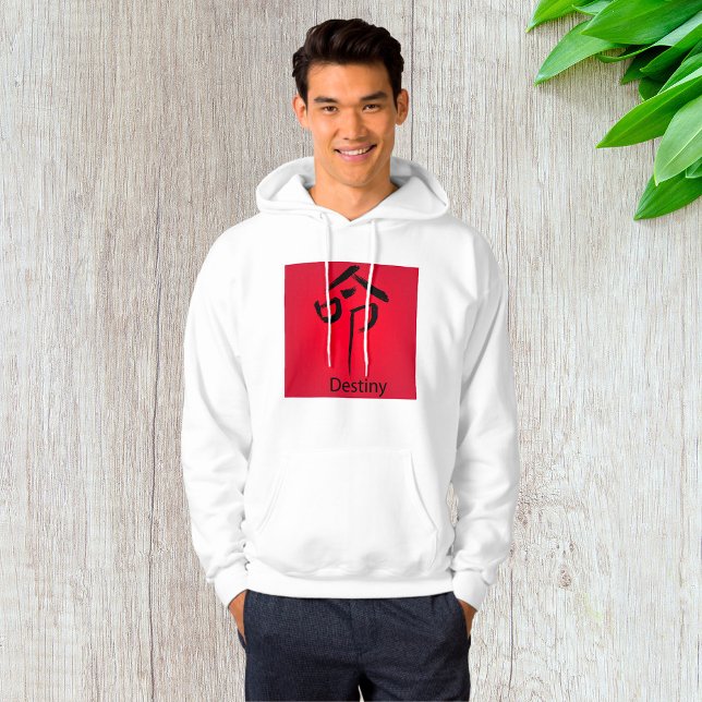 Chinese Destiny Symbol Calligraphy Hoodie (Creator Uploaded)