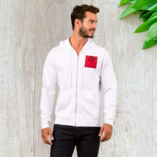 Chinese Destiny Symbol Calligraphy Hoodie