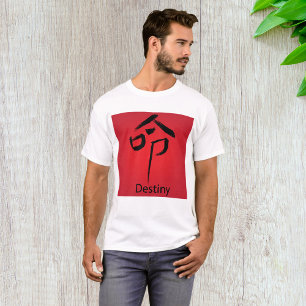 Chinese Destiny Symbol Calligraphy T-Shirt