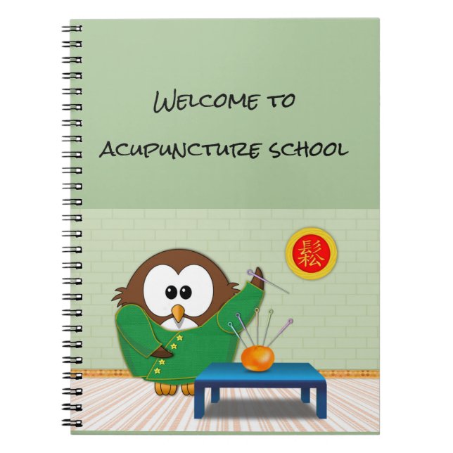Chinese doctor owl - notebook (Front)