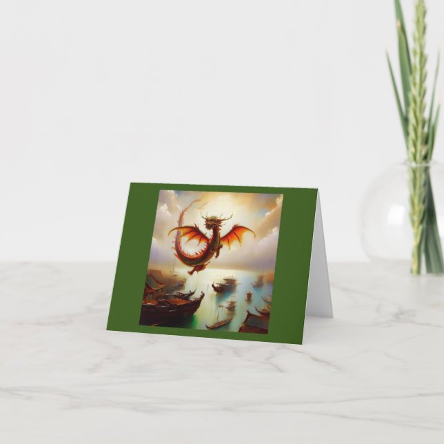 Chinese Dragon (10) Card (Front)