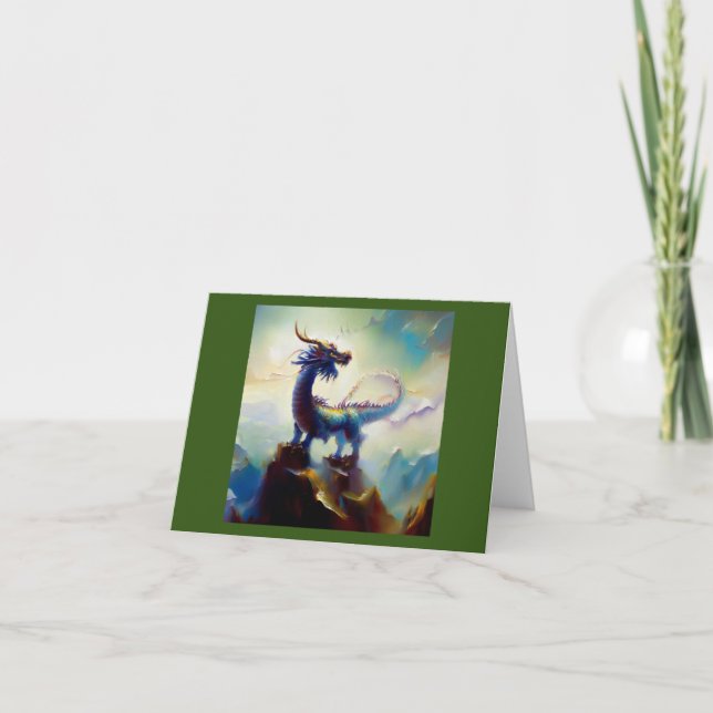 Chinese Dragon (12) Card (Front)