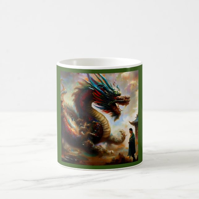 Chinese Dragon (23) Coffee Mug (Center)