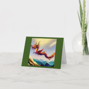 Chinese Dragon (25) Card