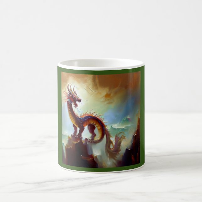 Chinese Dragon (28) Coffee Mug (Center)