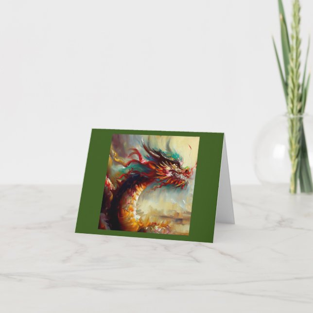 Chinese Dragon (29) Card (Front)