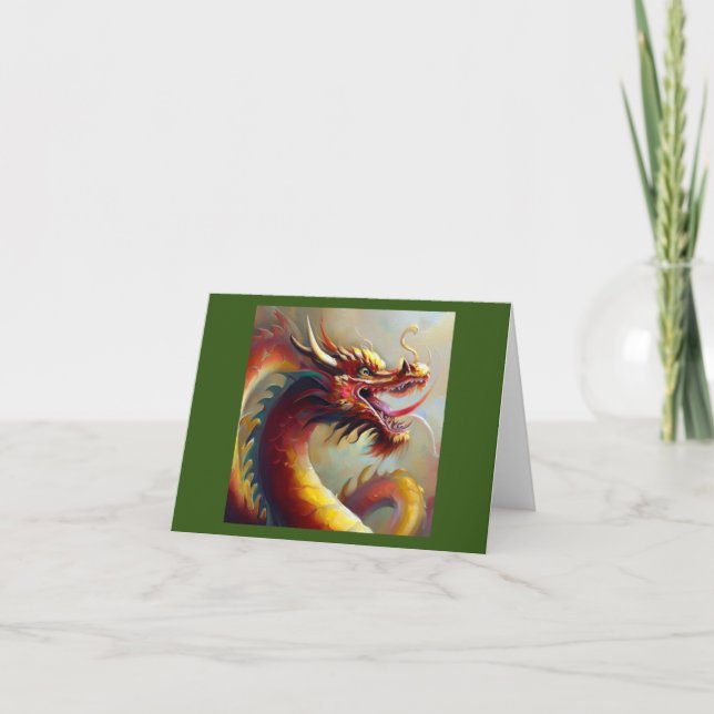 Chinese Dragon (35) Card (Front)