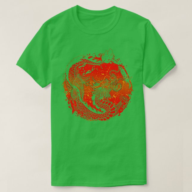 Chinese Dragon 41 T-Shirt (Design Front)