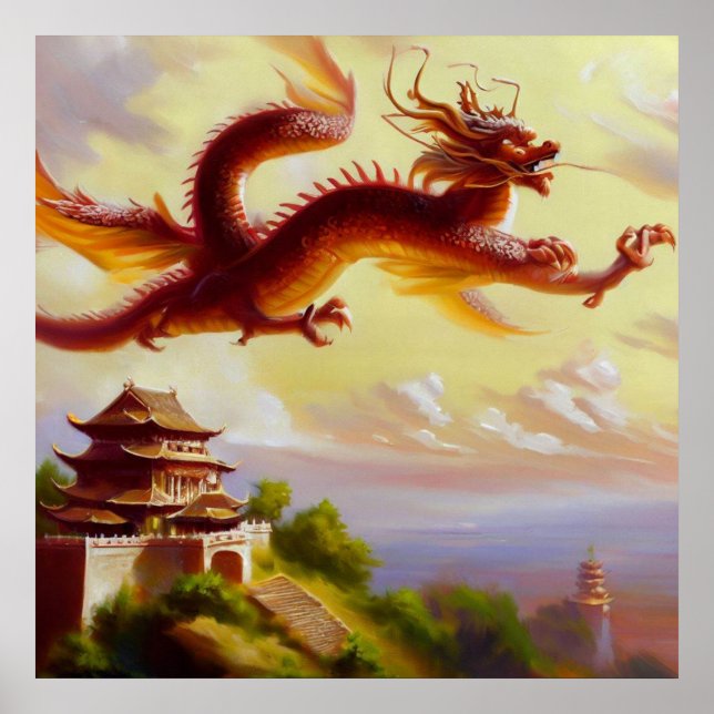 Chinese Dragon (5) Poster (Front)