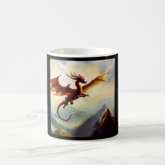 Chinese Dragon (7) Coffee Mug (Center)