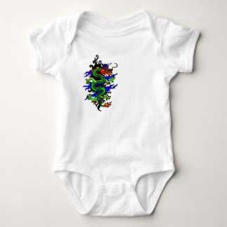 Chinese dragon baby suit bodysuit