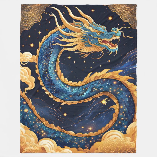 chinese dragon blanket (Front)