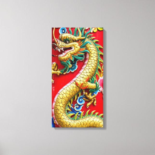 Chinese Dragon Canvas Print (Front)