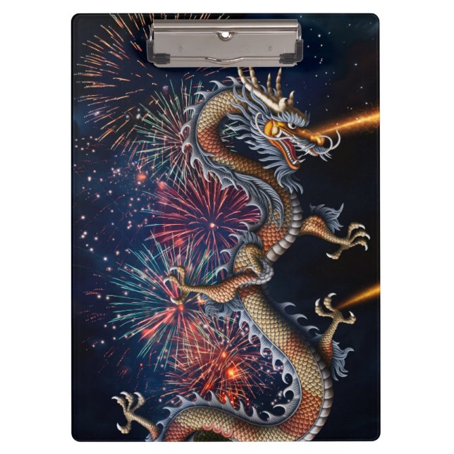 Chinese Dragon Clipboard (Front)