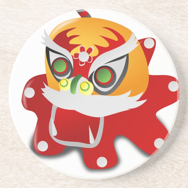 chinese dragon coaster (Front)