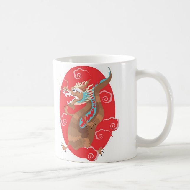 Chinese Dragon Coffee Mug (Right)