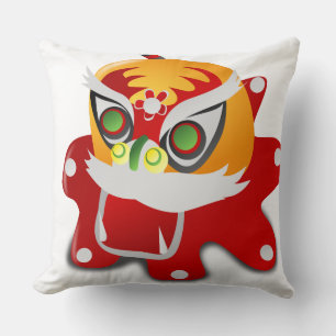 chinese dragon cushion