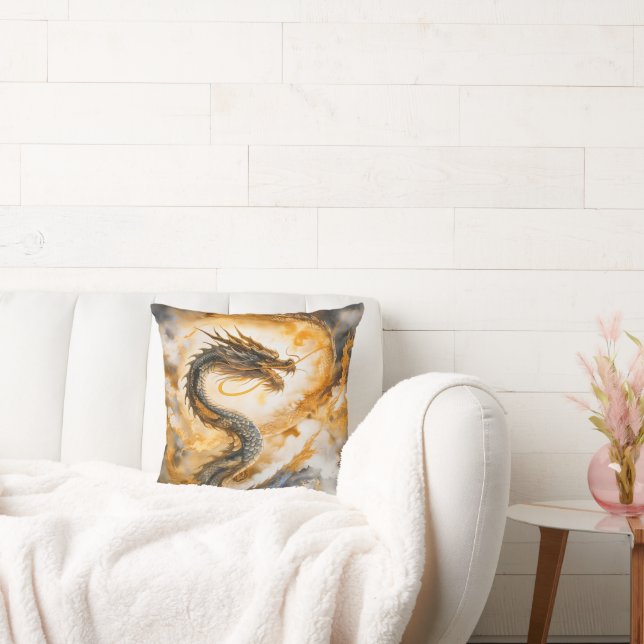 Chinese Dragon Cushion (Couch)