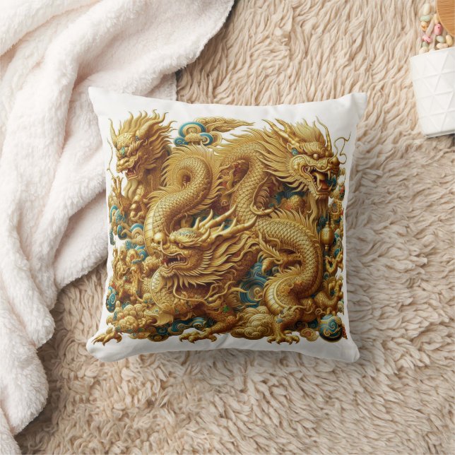 chinese dragon cushion (Blanket)
