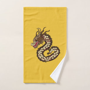 Chinese Dragon Hand Towel