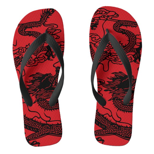 Chinese Dragon Jandals (Footbed)