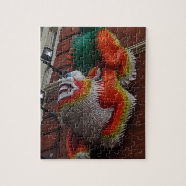 Chinese Dragon Jigsaw Puzzle (Vertical)