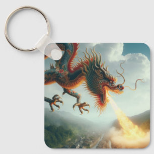 Chinese Dragon  Key Ring
