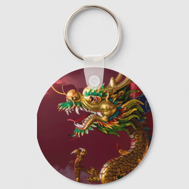 Chinese dragon key ring (Front)