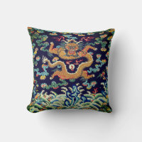Chinese Dragon Mandarin Square Rank Badge