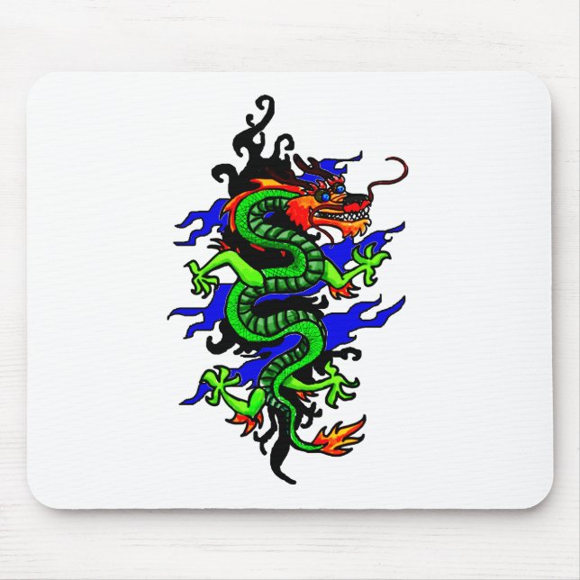 Chinese Dragon Mouse Pad (Front)