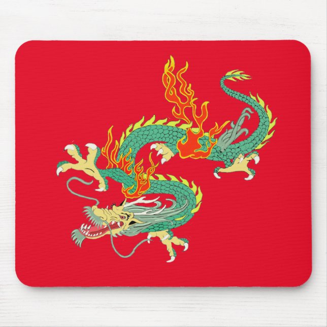 Chinese Dragon Mouse Pad (Front)
