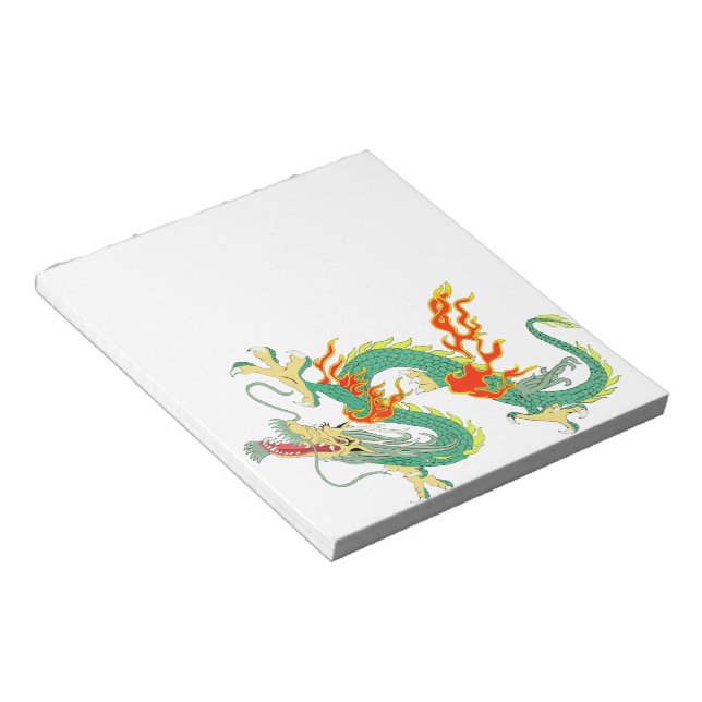 Chinese Dragon Notepad (Angled)