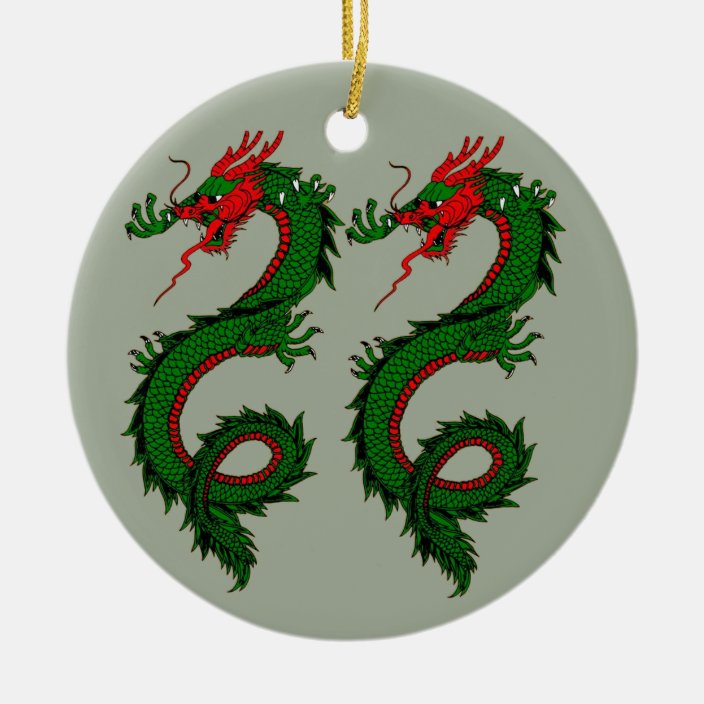 Chinese dragon ornament | Zazzle.co.nz