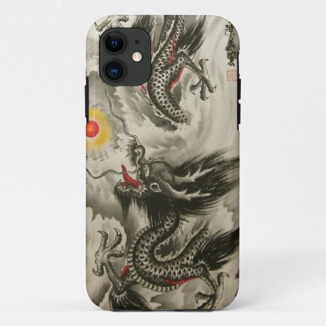 Chinese Dragon Painting iPhone 5,  Case-Mate iPhone Case (Back)