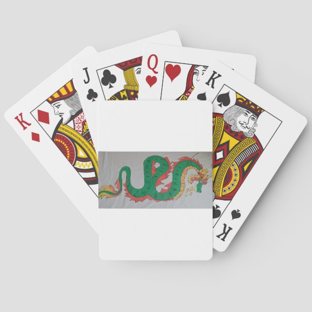 Chinese Dragon Playing Cards (Back)