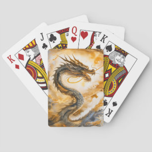 Chinese Dragon Playing Cards
