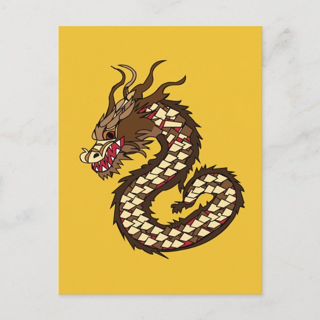 Chinese Dragon  Postcard (Front)