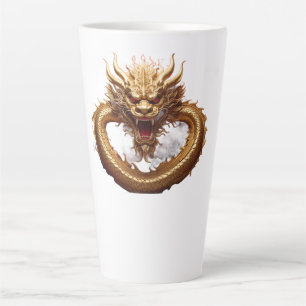 Chinese Dragon Power Latte Mug