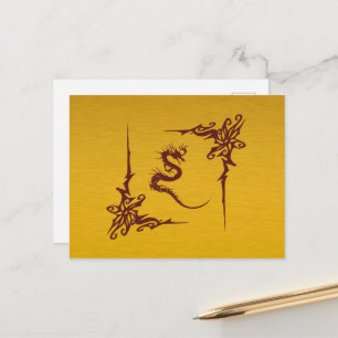Chinese Dragon, Red Dragon, Fantasy, Mythology Postcard