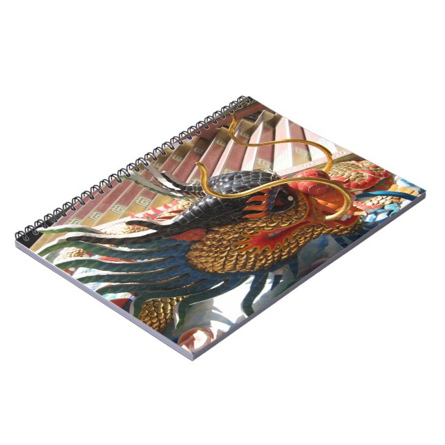Chinese Dragon Spiral Notebook (Left Side)