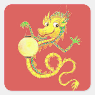 Chinese Dragon Stickers