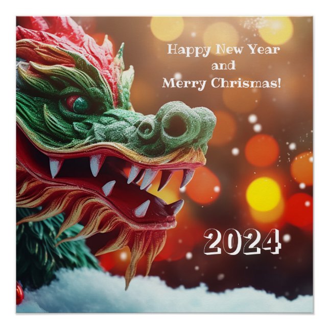 chinese dragon symbol 2024 poster (Front)