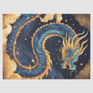 chinese dragon tissue paper
