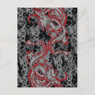 Chinese Dragon - Year of the Dragon Holiday Postcard