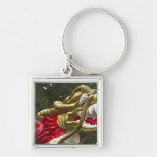 Chinese dragonboat figurehead, Stanley Park Key Ring