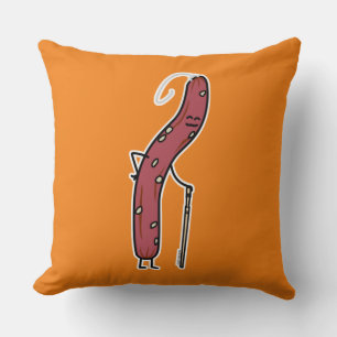 Chinese dry sausage aged fat Cantonese Lap Cheong Cushion