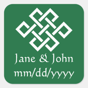 Chinese Elegance in Green Sticker