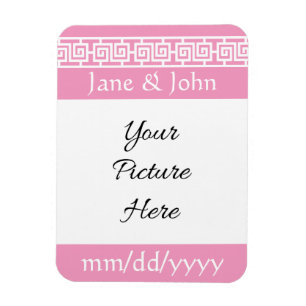Chinese Elegance in Petal Pink Reminder Magnet