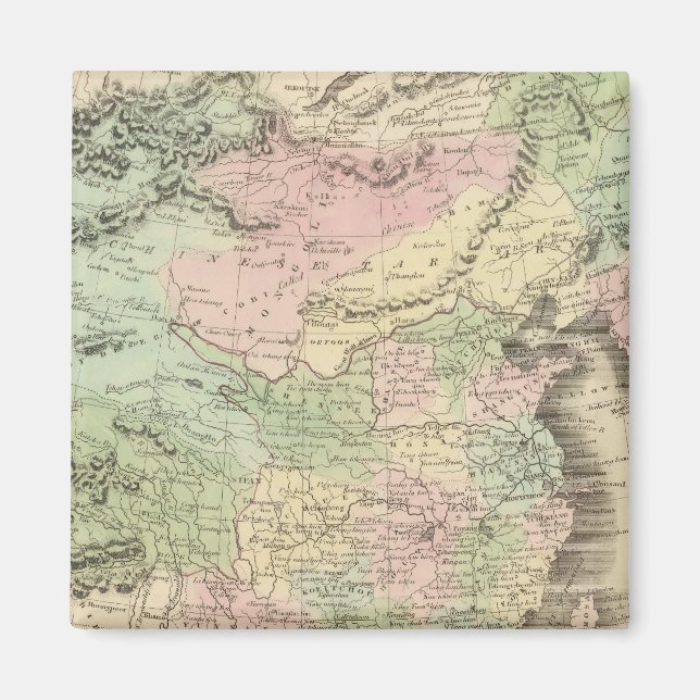 Chinese Empire and Japan Magnet (Front)